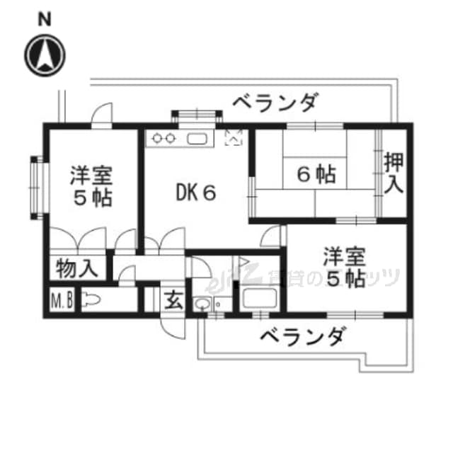 プリマベーラの物件間取画像