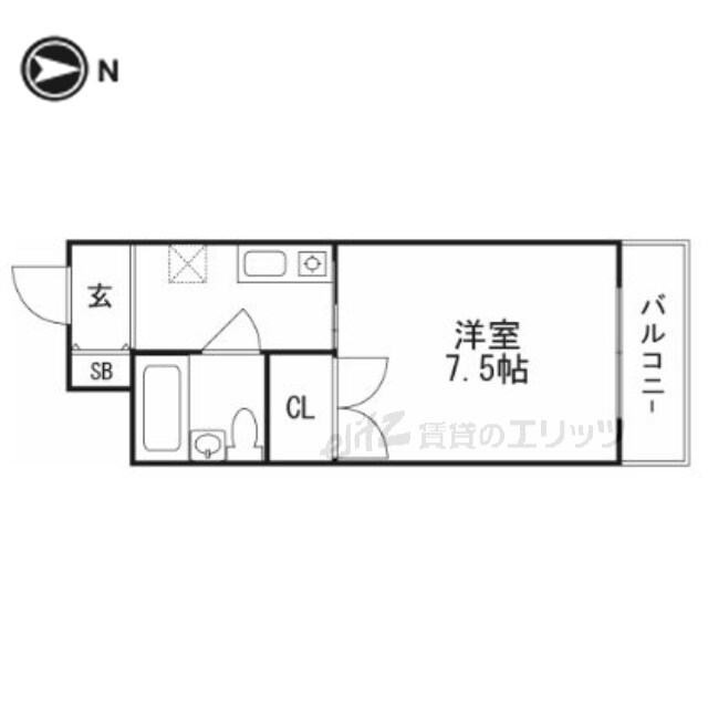 ハイツ沢良木の物件間取画像