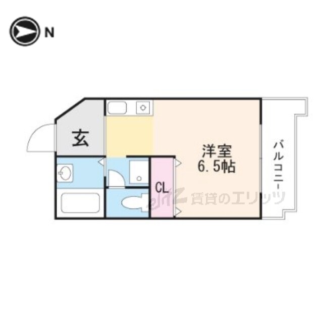 アンフィニィ・真上の物件間取画像