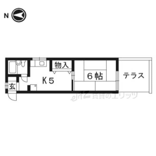 サンパティークの物件間取画像