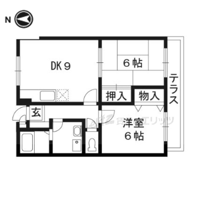 プラネット吉田の物件間取画像