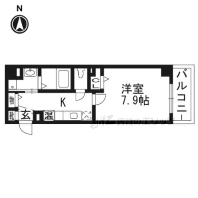 アネシスフナキの物件間取画像