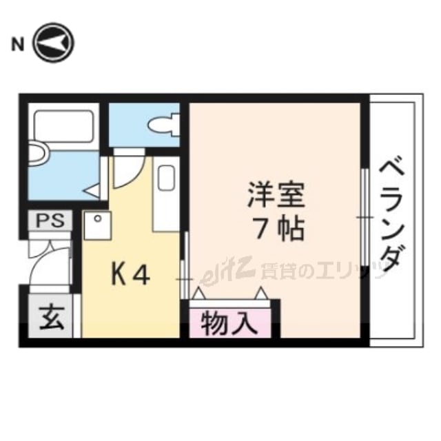 プリマヴェーラIの物件間取画像