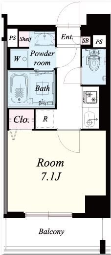 Ｋ＆Ｋ芥川の物件間取画像