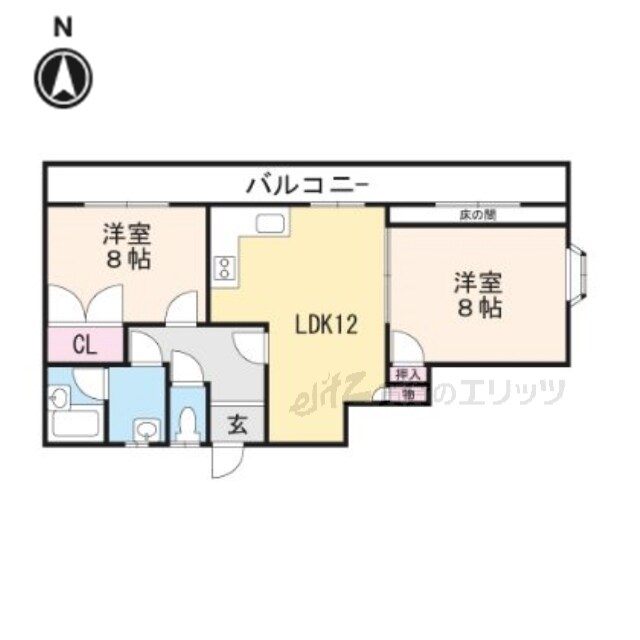 ロイヤル暁の物件間取画像