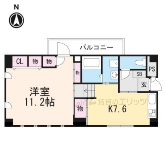 フォルム千里丘の物件間取画像