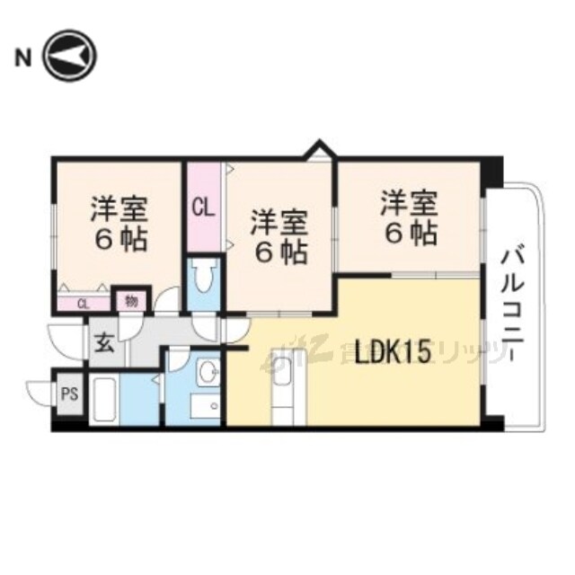 Ｄｉｏ花水木の物件間取画像