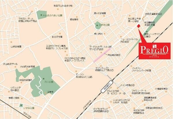 プレジオ吹田の物件内観写真