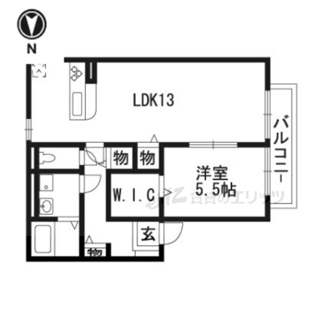 清風館の物件間取画像