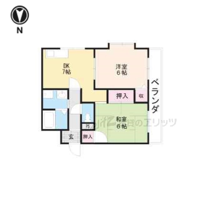 735柳ビルの物件間取画像