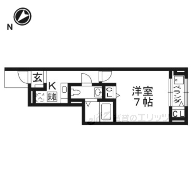 ヴィラ　サンの物件間取画像