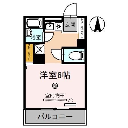 シャロームIIの物件間取画像