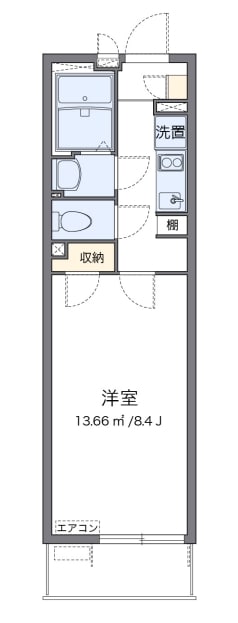 クレイノコンフォーティア　ＳＲの物件間取画像