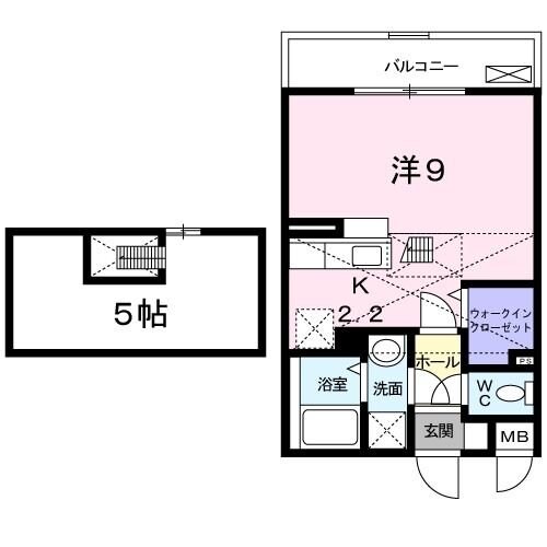 フリーデ千里丘の物件間取画像