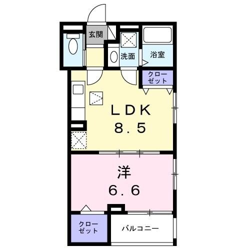 パーチェ　エテルノIIの物件間取画像