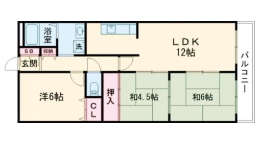 クオレグランデの物件間取画像