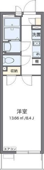 クレイノコンフォーティア　ＳＲの物件間取画像