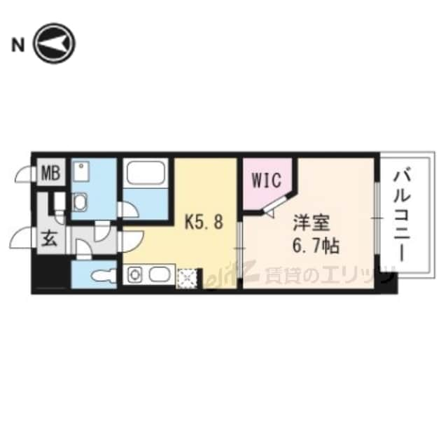 カンナビーノの物件間取画像