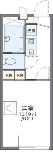 レオパレス天上野の物件間取画像