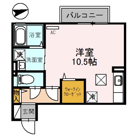 カメリアの物件間取画像