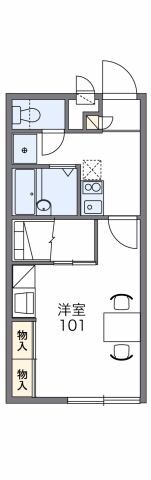 レオパレス宮田町の物件間取画像