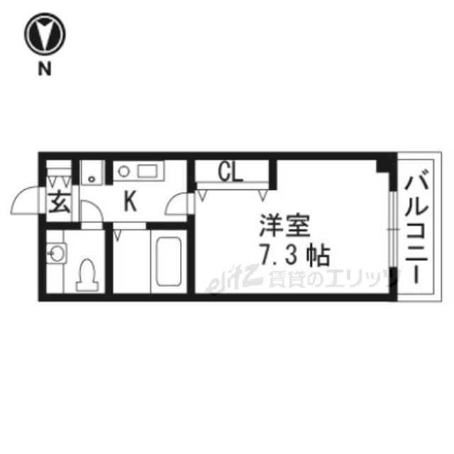 ラフォルテ駅前の物件間取画像