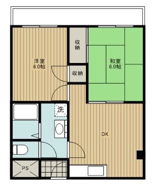 サンハイム東の物件間取画像