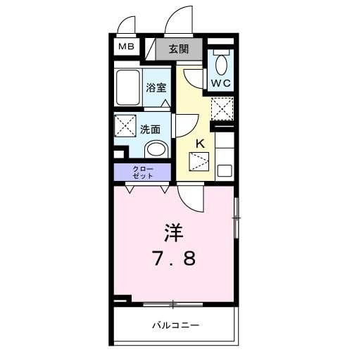 ファイン　ビラ　レーブ　江坂の物件間取画像