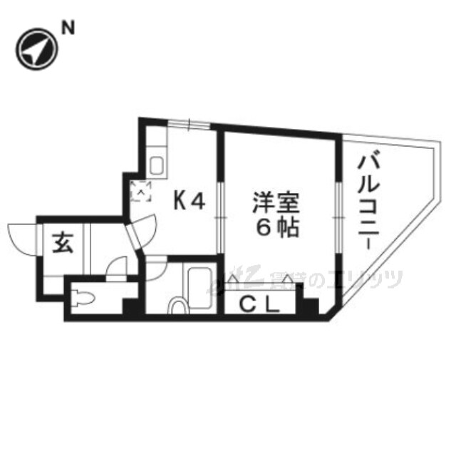 アンフィニィ・庄IIIの物件間取画像