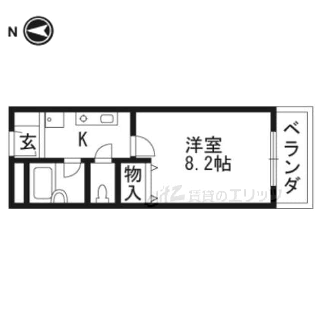 ボナール青葉丘の物件間取画像