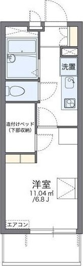 レオパレス吹田高浜の物件間取画像