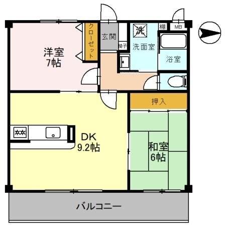 ソレーユ関西の物件間取画像