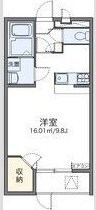 レオパレス天上野IIの物件間取画像