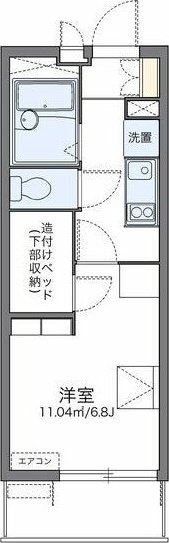 レオパレスビスタリー仁の物件間取画像