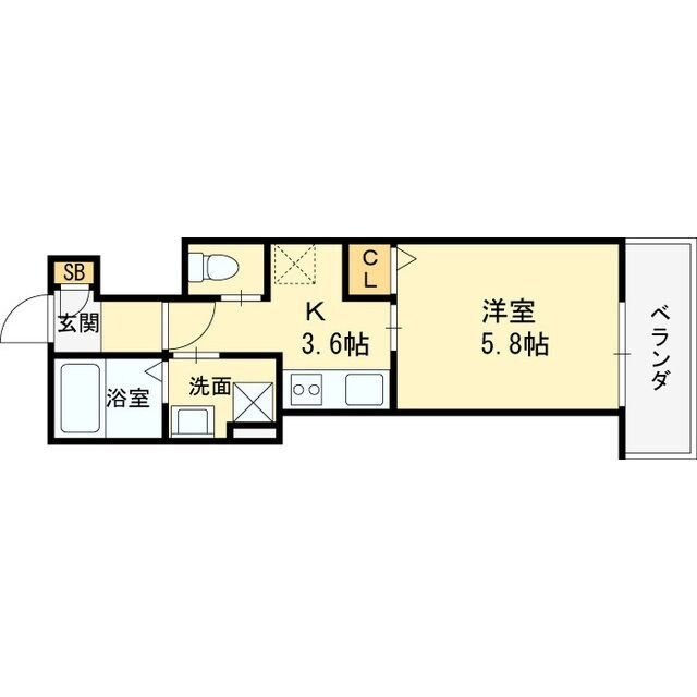 仮称）高槻市赤大路共同住宅の物件間取画像