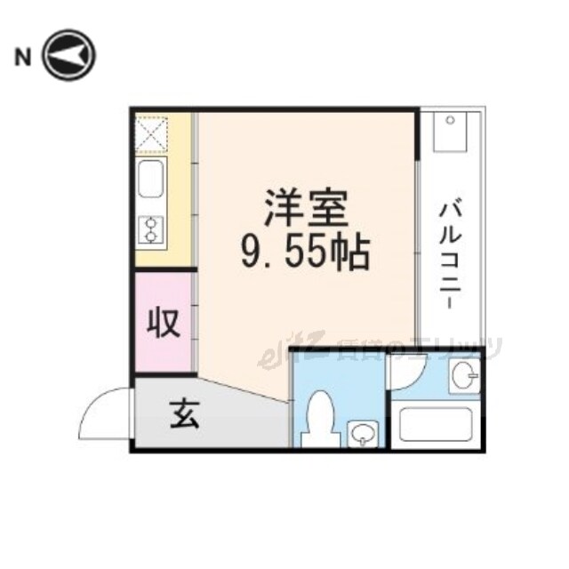 アヴェニール千里丘の物件間取画像