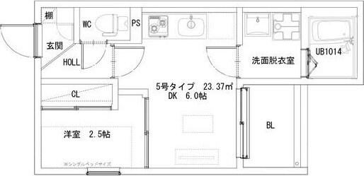 ADVANCE豊津の物件間取画像