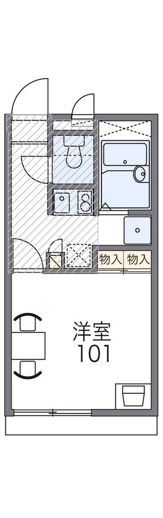物件間取画像