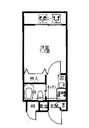 FJ.GENEROUS8THの物件間取画像