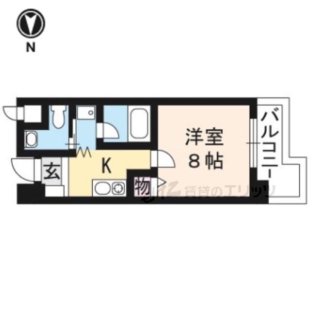 グランベール京口の物件間取画像