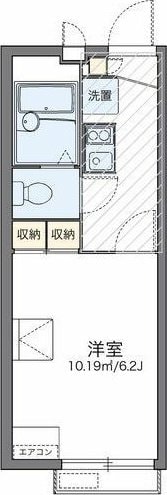 レオパレス山田東IIの物件間取画像