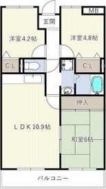 ウェルフェアーの物件間取画像