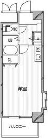 ビスタ江坂南の物件間取画像