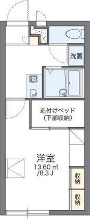 レオパレスグランシャリオの物件間取画像