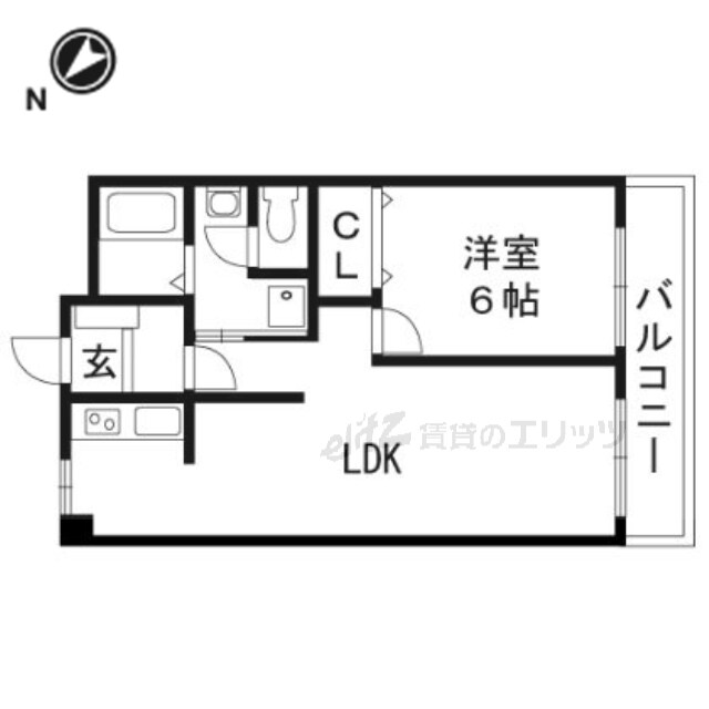 パークハイツミシマの物件間取画像