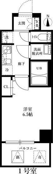 アルティザ江坂の物件間取画像