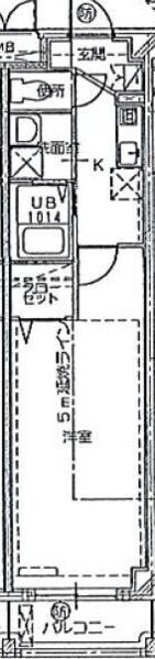 ハイツ東一津屋公輝の物件間取画像