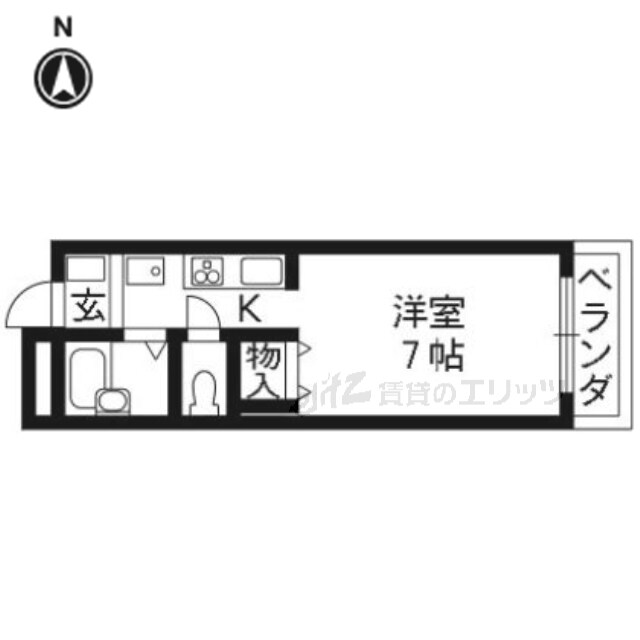 メゾンルミエールの物件間取画像