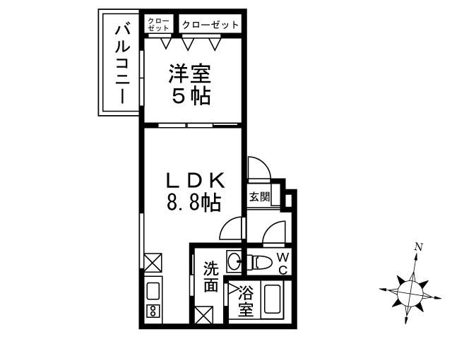 Ｅｓｐａｃｉｏの物件間取画像