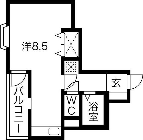 カルム香川の物件間取画像